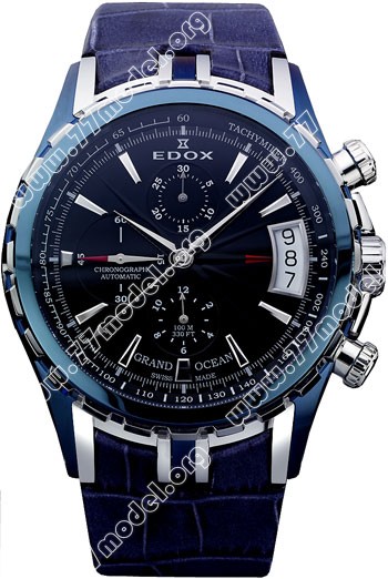 Replica EDOX 01201-357B-BUIN Grand Ocean Automatic Chronograph Mens Watch Watches