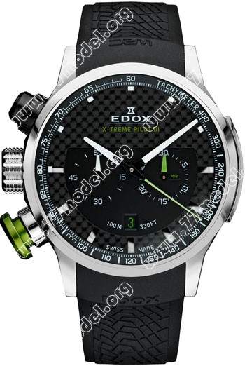 Replica EDOX 10303-TIN-NIN WRC X-treme Pilot lll Limited Edition Mens Watch Watches