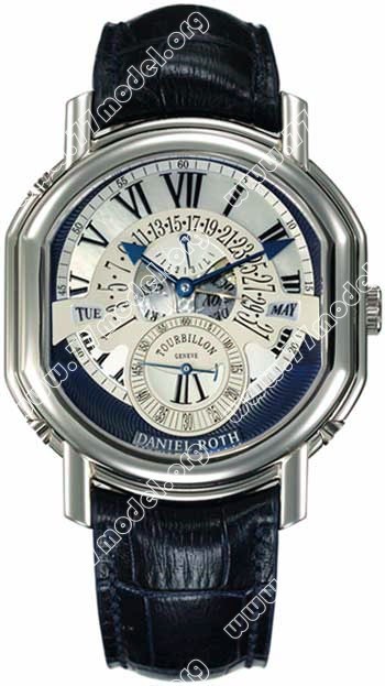 Replica Daniel Roth 199.Y.70.722.CM.BD Ellipsocurvex Tourbillon Perpetual Calendar Mens Watch Watches