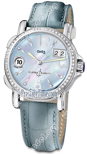 Replica Ulysse Nardin 223-28B/693 GMT Big Date 37mm Ladies Watch Watches
