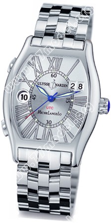 Replica Ulysse Nardin 223-48-7/41 Michelangelo UTC Dual Time Mens Watch Watches