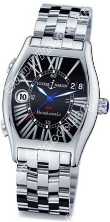 Replica Ulysse Nardin 223-48-7/42 Michelangelo UTC Dual Time Mens Watch Watches