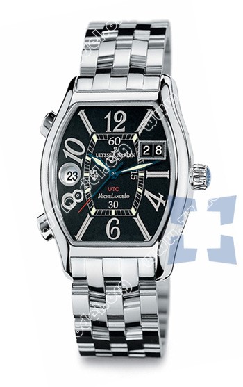 Replica Ulysse Nardin 223-68-7.52 Michelangelo UTC Dual Time Mens Watch Watches