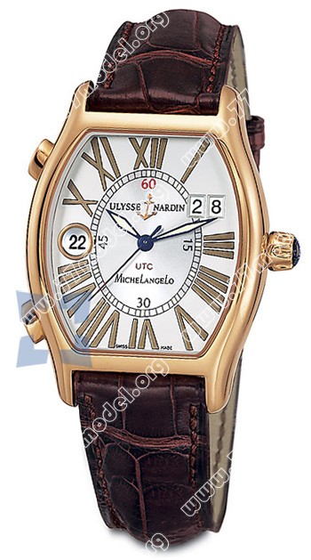 Replica Ulysse Nardin 226-68-41 Michelangelo UTC Dual Time Mens Watch Watches