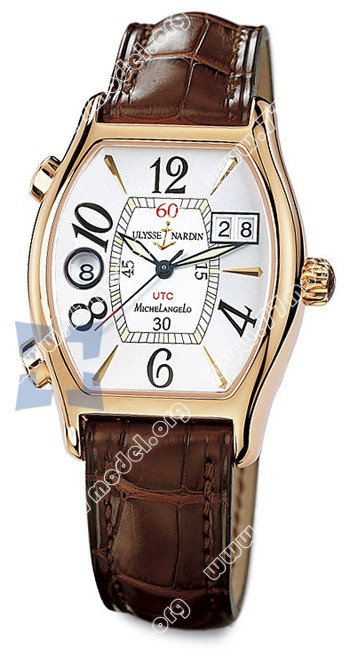 Replica Ulysse Nardin 226-68-581 Michelangelo UTC Dual Time Mens Watch Watches