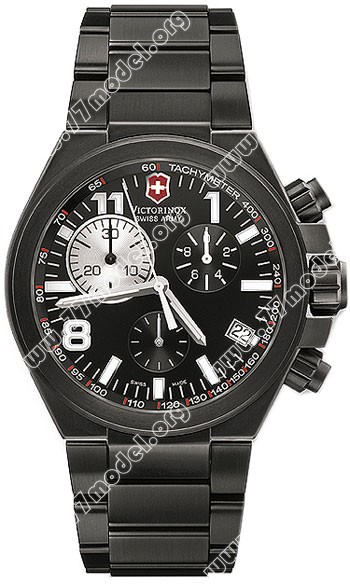 Replica Swiss Army 241255 Convoy Chrono Black PVD Mens Watch Watches