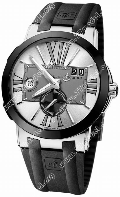 Replica Ulysse Nardin 243-00-3/421 Executive Dual Time 43mm Mens Watch Watches