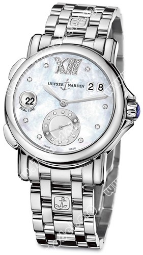 Replica Ulysse Nardin 243-22-7/391 GMT Big Date 37mm Ladies Watch Watches