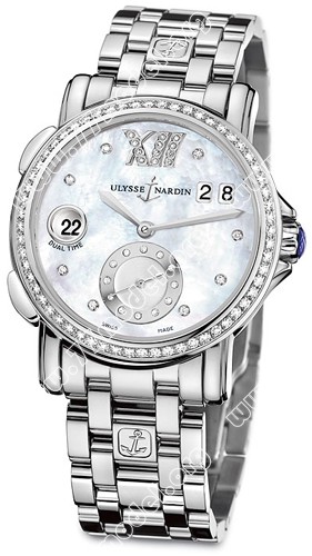 Replica Ulysse Nardin 243-22b-7/391 GMT Big Date 37mm Ladies Watch Watches
