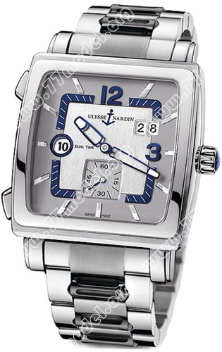 Replica Ulysse Nardin 243-92-7/601 Quadrato Dual Time Mens Watch Watches