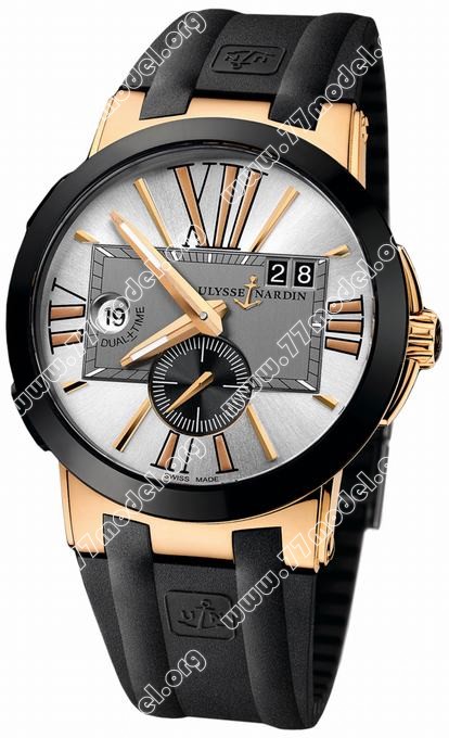 Replica Ulysse Nardin 246-00-3/421 Executive Dual Time 43mm Mens Watch Watches
