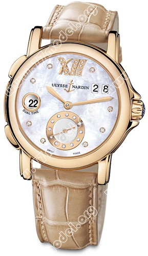 Replica Ulysse Nardin 246-22/391 GMT Big Date 37mm Ladies Watch Watches