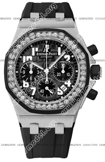 Replica Audemars Piguet 26048SK.ZZ.D002CA.01 Royal Oak Offshore Chronograph Ladies Watch Watches