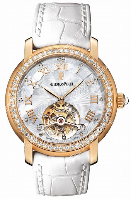 Replica Audemars Piguet 26084OR.ZZ.D016CR.01 Ladies Jules Audemars Tourbillon Ladies Watch Watches