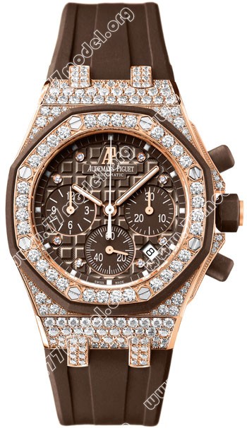 Replica Audemars Piguet 26092OK.ZZ.D080CA.01 Royal Oak Offshore Chronograph Ladies Watch Watches