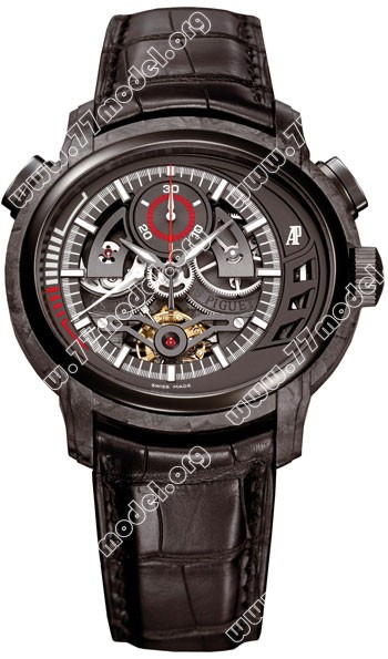 Replica Audemars Piguet 26152AU.OO.D002CR.01 Millenary Carbon One Tourbillon Chronograph Mens Watch Watches