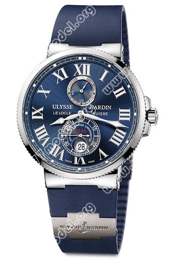 Replica Ulysse Nardin 263-67-3-43 Maxi Marine Chronometer 43mm Mens Watch Watches