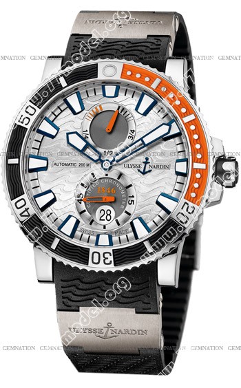 Replica Ulysse Nardin 263-90-3-91 Maxi Marine Diver Titanium Mens Watch Watches