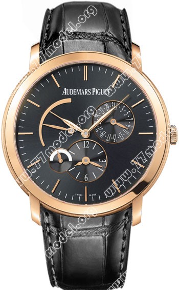 Replica Audemars Piguet 26380OR.OO.D002CR.01 Jules Audemars Dual Time Mens Watch Watches