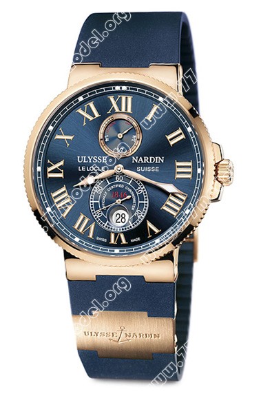 Replica Ulysse Nardin 266-67-3-43 Maxi Marine Chronometer 43mm Mens Watch Watches