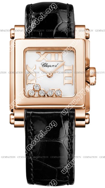Replica Chopard 275349-5001 Happy Sport Square Ladies Watch Watches