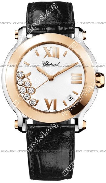 Replica Chopard 278492-9001 Happy Sport Round Ladies Watch Watches