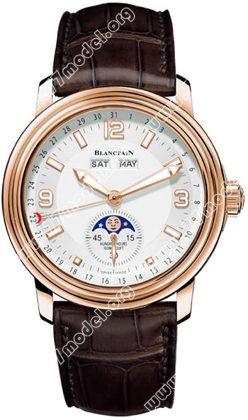 Replica Blancpain 2863-3642-53B Leman Moon Phase Calendar Mens Watch Watches