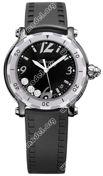 Replica Chopard 288507-9008 Happy Sport Round Ladies Watch Watches