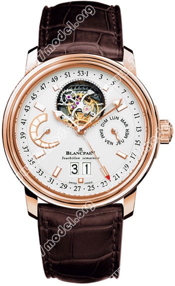 Replica Blancpain 2925-3642-53B Leman Tourbillon Mens Watch Watches