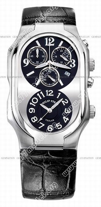 Replica Philip Stein 3-G-CRB-AB Teslar Chronograph Mens Watch Watches
