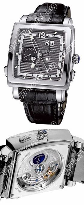 Replica Ulysse Nardin 320-90.69 Quadrato Dual Time Perpetual Mens Watch Watches