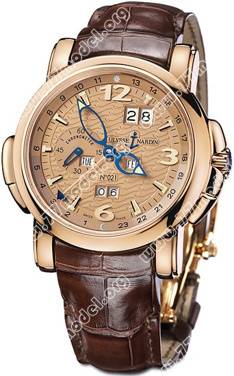 Replica Ulysse Nardin 322-66 GMT +/- Perpetual 42mm Mens Watch Watches