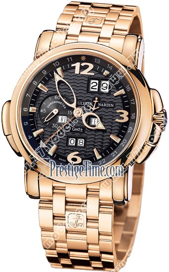 Replica Ulysse Nardin 326-60-8/62 GMT +/- Perpetual 42mm Mens Watch Watches
