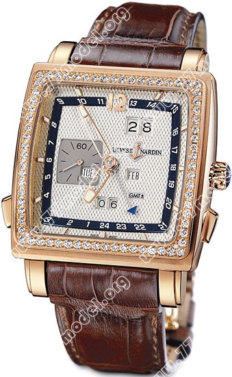 Replica Ulysse Nardin 326-90b/61 Quadrato Dual Time Perpetual Mens Watch Watches