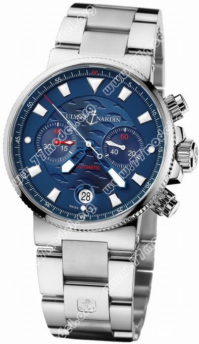 Replica Ulysse Nardin 353-68LE-7 Blue Seal Chronograph - Limited Edition Mens Watch Watches