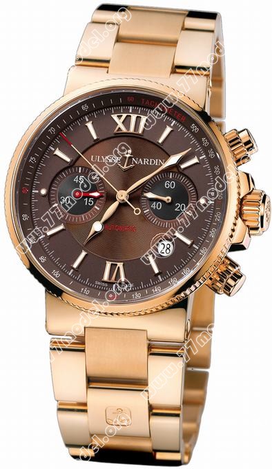 Replica Ulysse Nardin 356-66-8/355 Maxi Marine Chronograph Mens Watch Watches