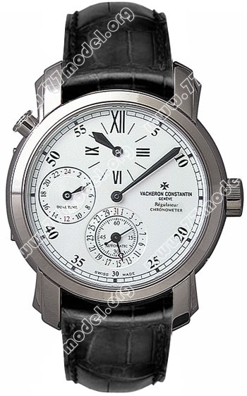 Replica Vacheron Constantin 42005-000G-8900 Malte Dual Time Regulator Mens Watch Watches