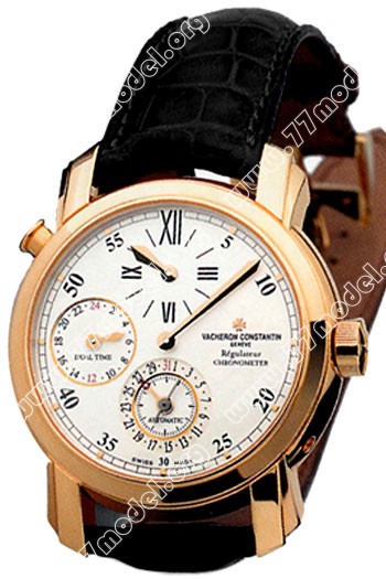 Replica Vacheron Constantin 42005000R9068 Malte Dual Time Regulator Mens Watch Watches