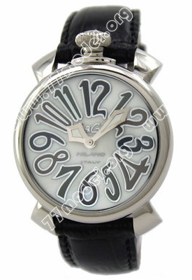 Replica GaGa Milano 5020.5.BK_LEATHER GaGa Milano Manual 40mm Unisex Watch Watches