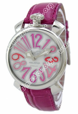 Replica GaGa Milano 5020.6.PK_LEATHER GaGa Milano Manual 40mm Unisex Watch Watches