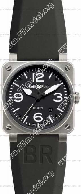 Replica Bell & Ross BR0392-BL-ST BR 03-92 Mens Watch Watches