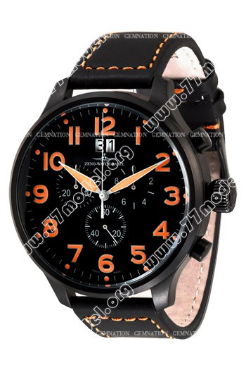 Replica Zeno 6221-8040-bk-a15 SOS Chrono Big Date Mens Watch Watches