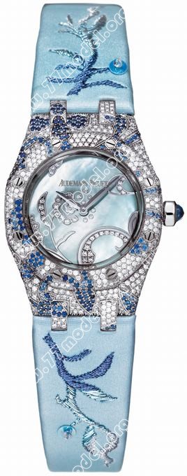 Replica Audemars Piguet 67608BC.ZS.D022SU.01 Royal Oak Lady Oak Leaves Ladies Watch Watches