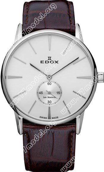 Replica EDOX 72014-3-AIN Les Bemonts Ultra Slim Hand Winding Mens Watch Watches