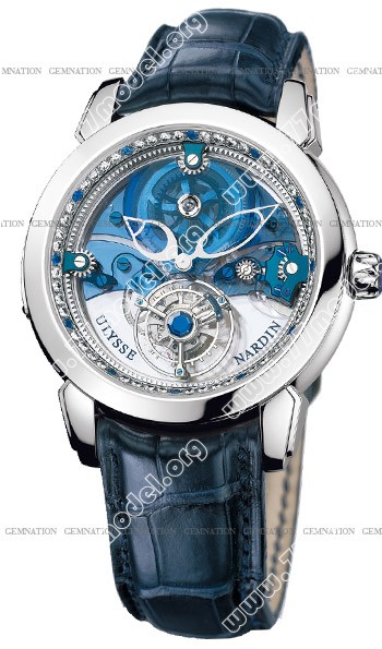 Replica Ulysse Nardin 799-80 Royal Blue Tourbillon Mens Watch Watches
