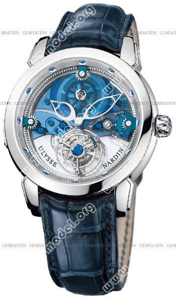 Replica Ulysse Nardin 799-81 Royal Blue Tourbillon Mens Watch Watches