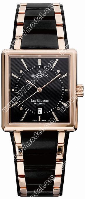 Replica EDOX 82005-357RN-NIR Les Bemonts Ultra Slim Automatic Mens Watch Watches