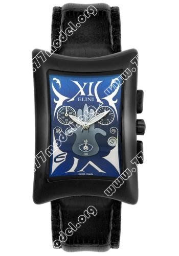 Replica Elini BL775HMSCRBK Lucky Hamsa Chrono IP Unisex Watch Watches