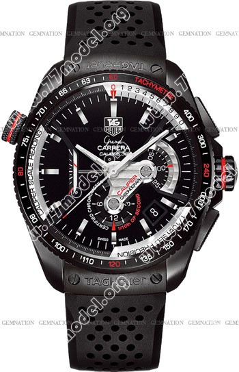 Replica Tag Heuer CAV5185.FT6020 Grand Carrera Chronograph Calibre 36 RS Mens Watch Watches