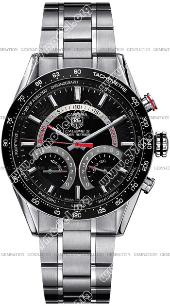 Replica Tag Heuer CV7A10.BA0795 Carrera Calibre S Electro-Mechanical Lap timer Mens Watch Watches